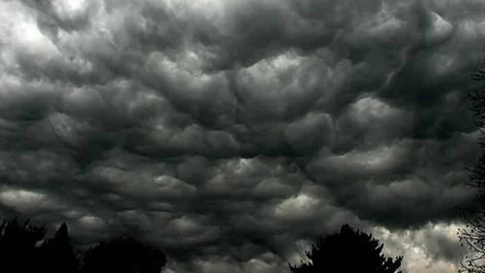 image of dark clouds